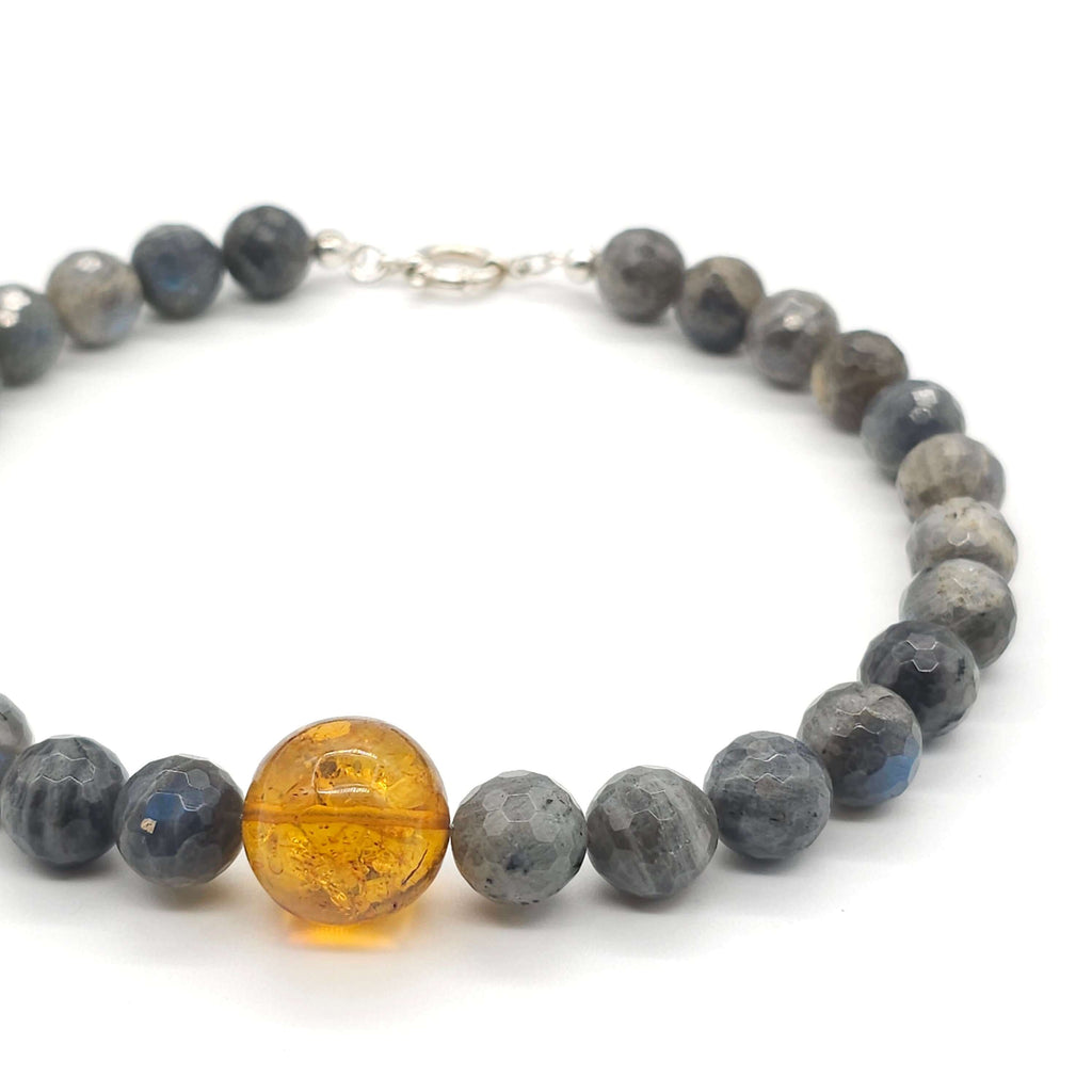 Hisia: Labradorite, Amber right view