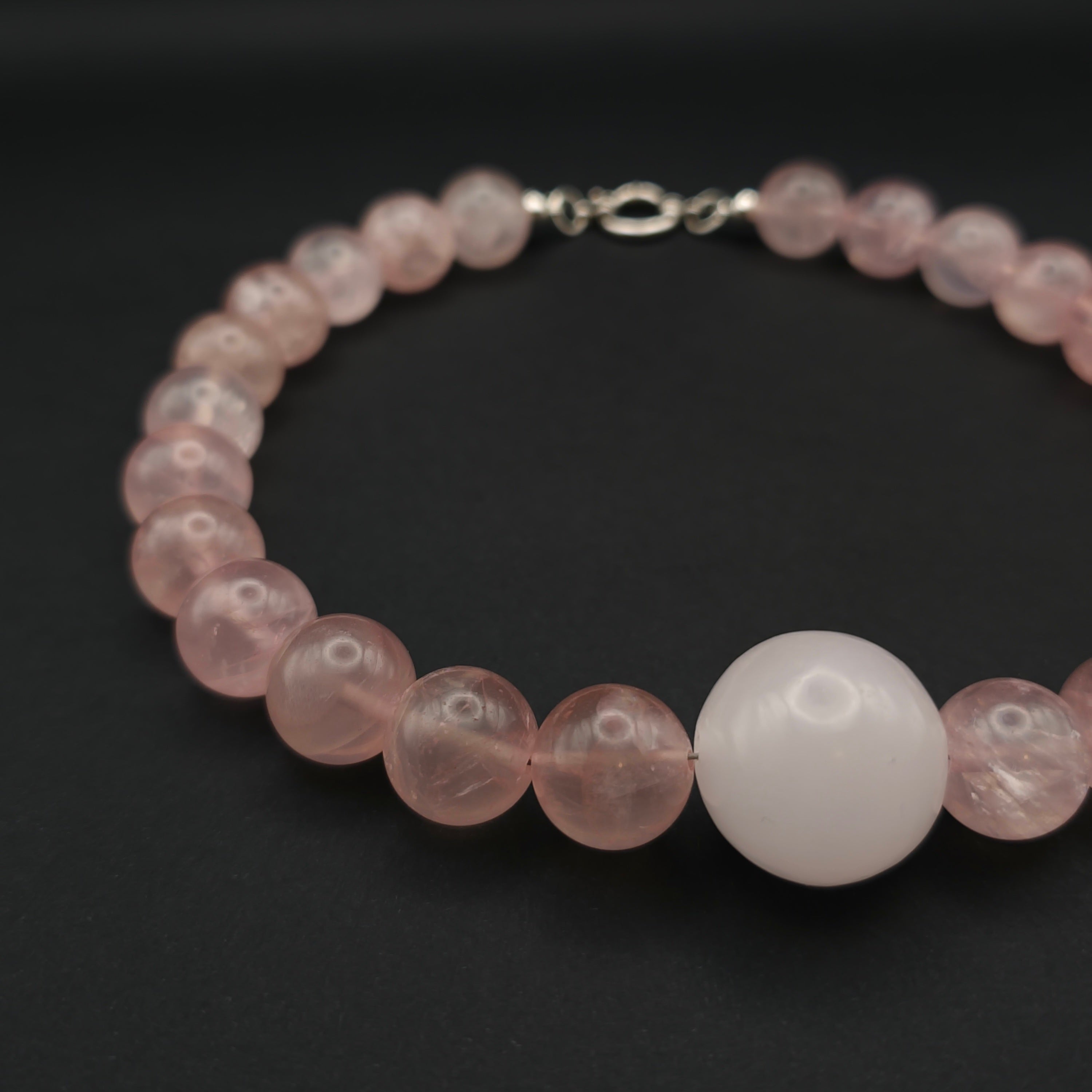 Huruma: Rosen quartz 16mm left view