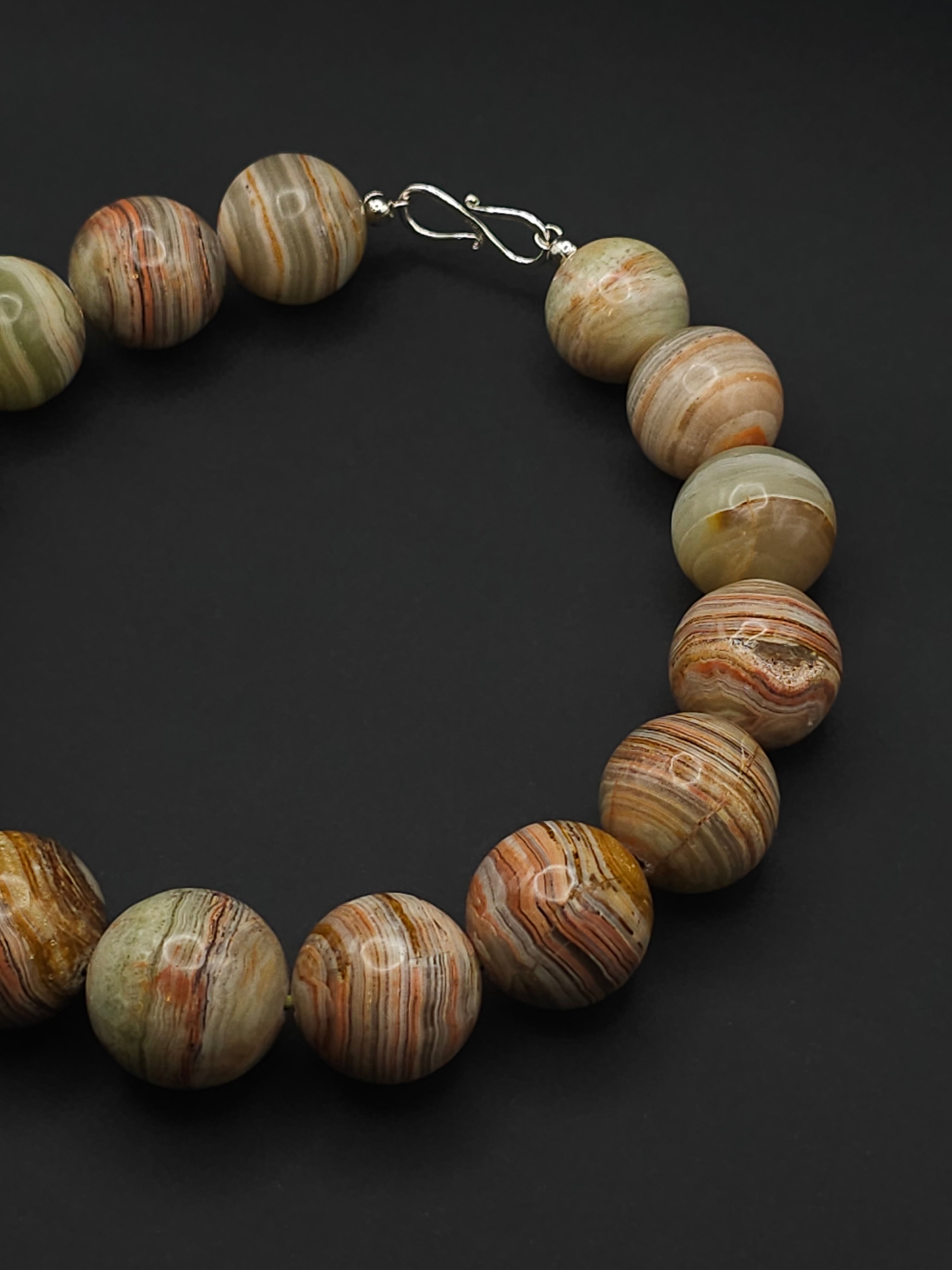 Mawe: Onyx Necklace, right side view