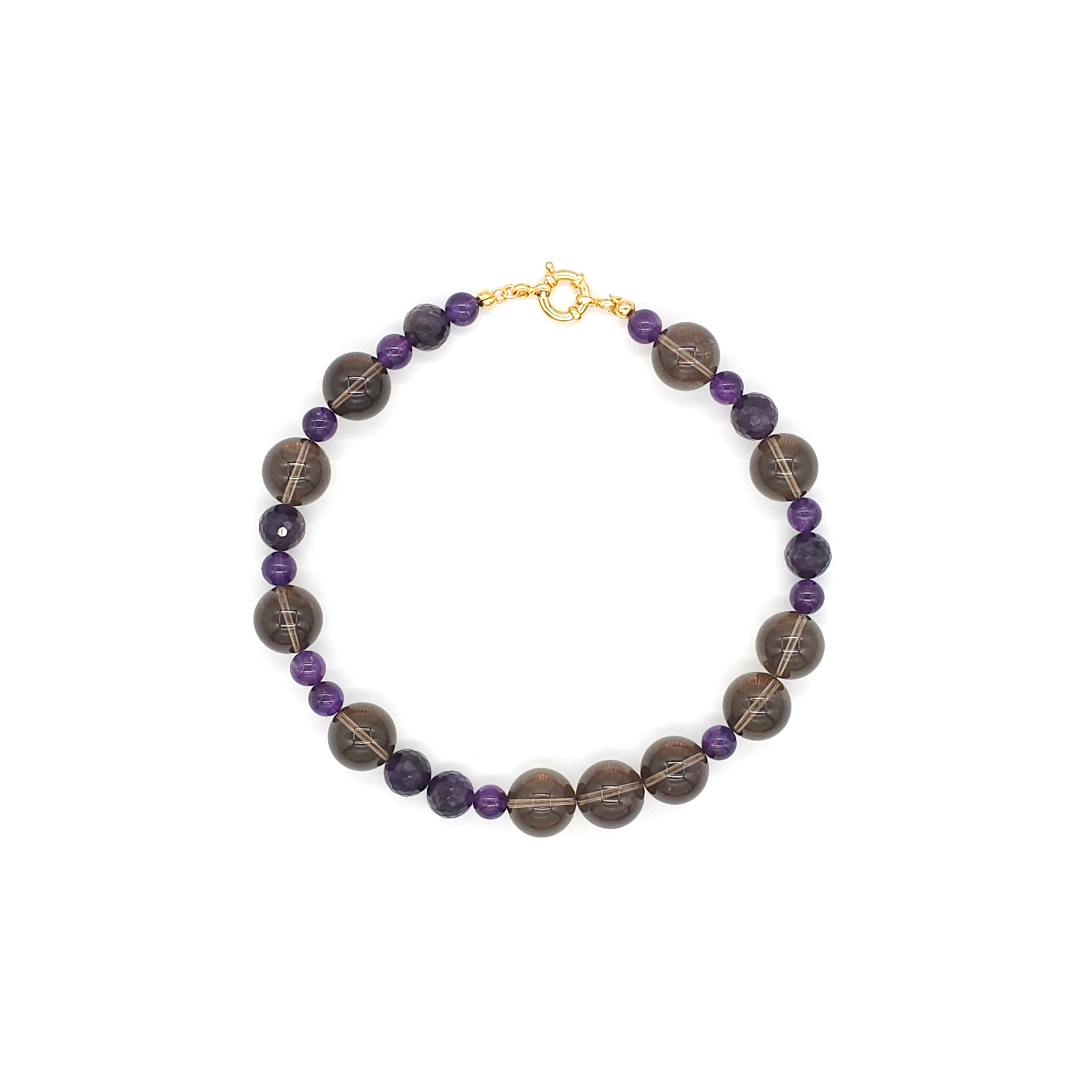 Nuru: Amethyst Crystal Quartz top view