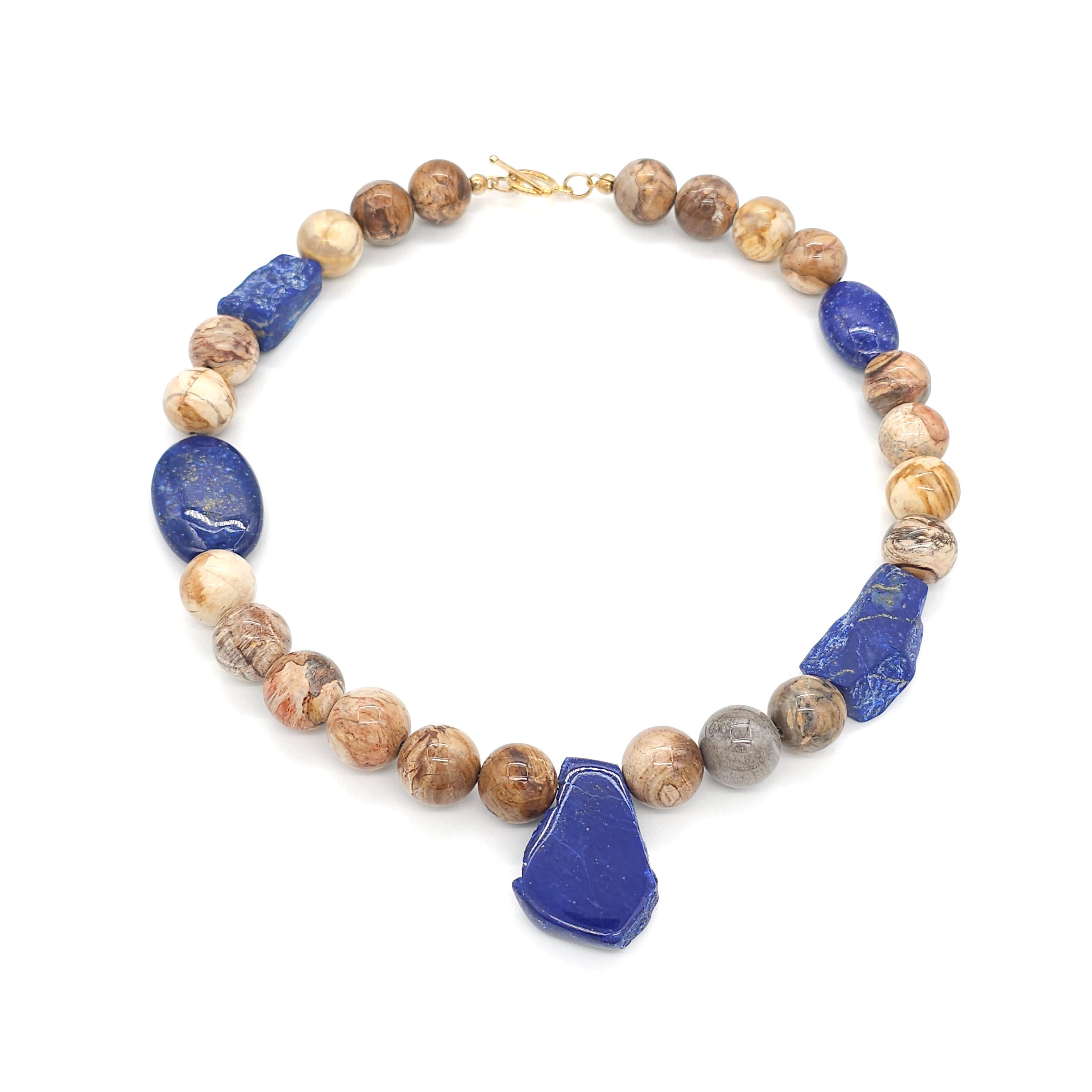 Picha: Lapis Picture Jasper front view