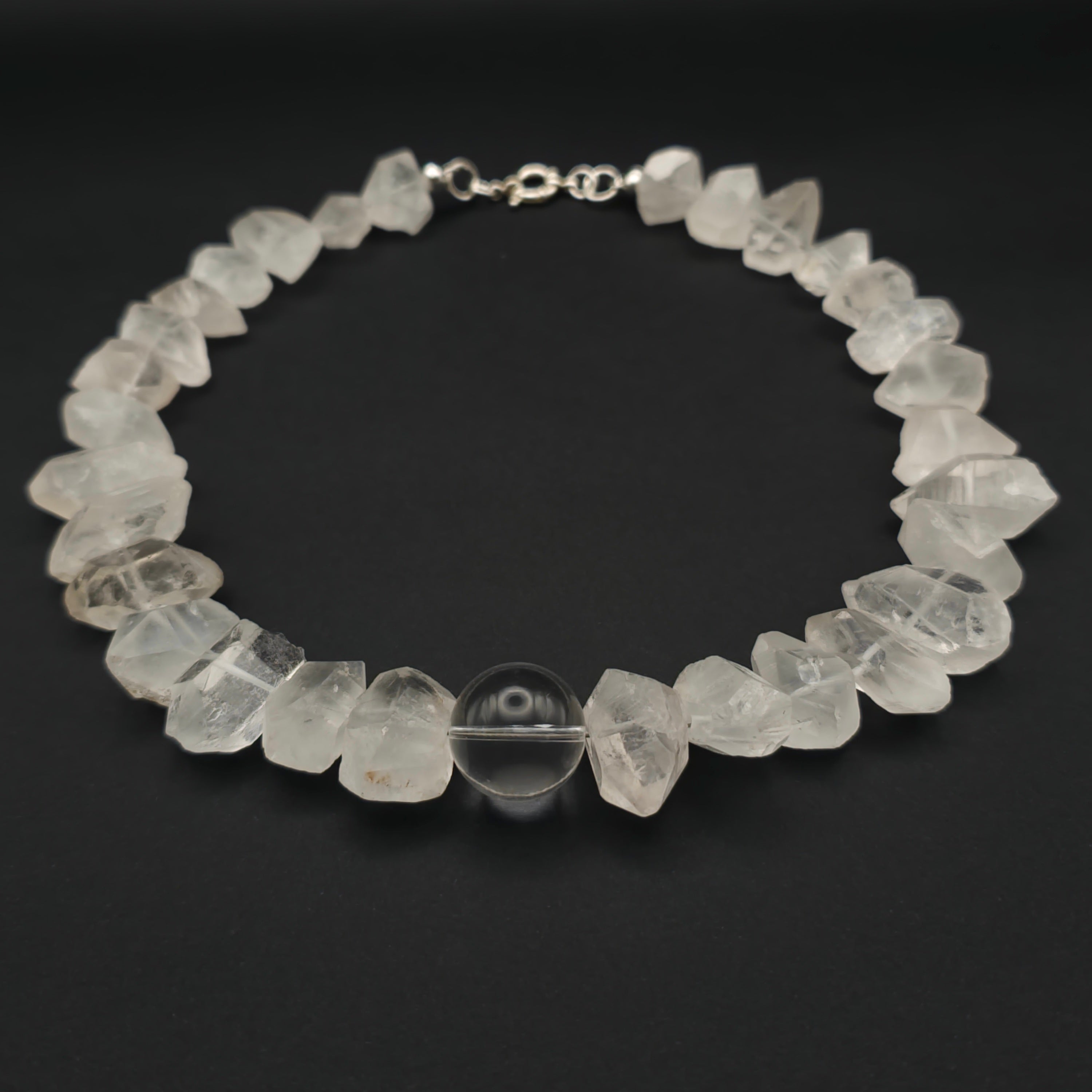 Uwazi: Raw Pearl Bergkristall front view